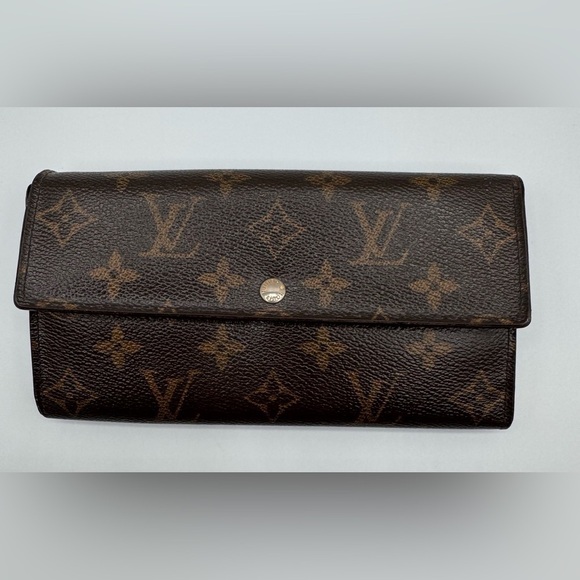 Louis Vuitton Handbags - Louis Vuitton Brown Monogram Wallet | Professionally Refurbished